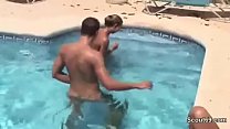 2 Horny teenagers let strangers fuck them on vacation