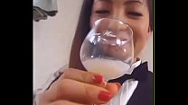 Japanese Waitress Blowjobs And Cum Swallow