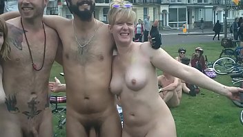 The Brighton 2015 Naked Bike Ride Part2 [Warning Contains Full Frontal Nudity}