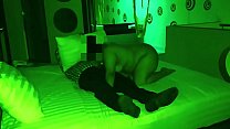 Engraving my wife to give oral sex to another man (Night Vision)