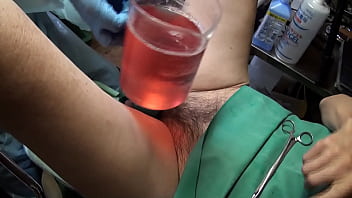 2019-03-Workshop, bladder enema without urination, very little but total 900cc