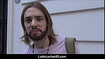 Hot Amateur Latino Boy With Long Hair Fucked By Stranger For Cash POV