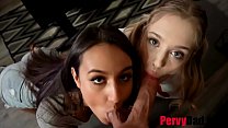 Double Trouble For Pervy - Anastasia Knight & Eliza Ibarra