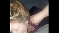 Massive throatpie and orgasm. 2 much cum for the whore. Neck was A1 tho