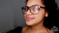 she likes to be recorded while her friend fucks her and he cums on  her face. Diana Marquez