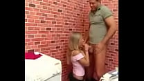 perverted stepdad punishes his stepdaughter