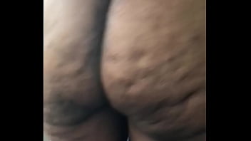 c. older lady with pretty asshole  spread big ass booty and show black asshole