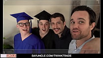 Hot Stepsons Marco Bianchi & Harvey Sid Celebrate Graduation With Cum Party