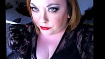 BBW Tina Snua Smoking Especially For Her In Lace Gloves - Fetish