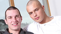 Damn! The guy with the shaved head is hot!