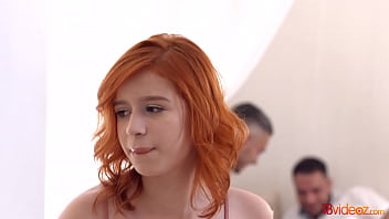 18videoz - Redhead teen Red Louboutin DPed like a slut