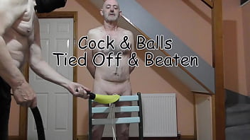 Tied & Whipped Cock & Balls