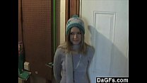 Dagfs - My Cute Neighbor Shows Me Her Slim Body And Plays With Her Pussy